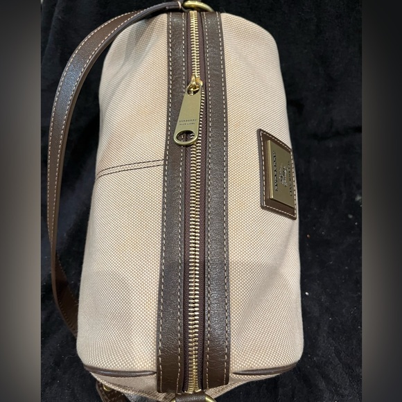 EUC Burberry Blue Label Canvas and Leather Satchel Crossbody - Picture 6 of 15